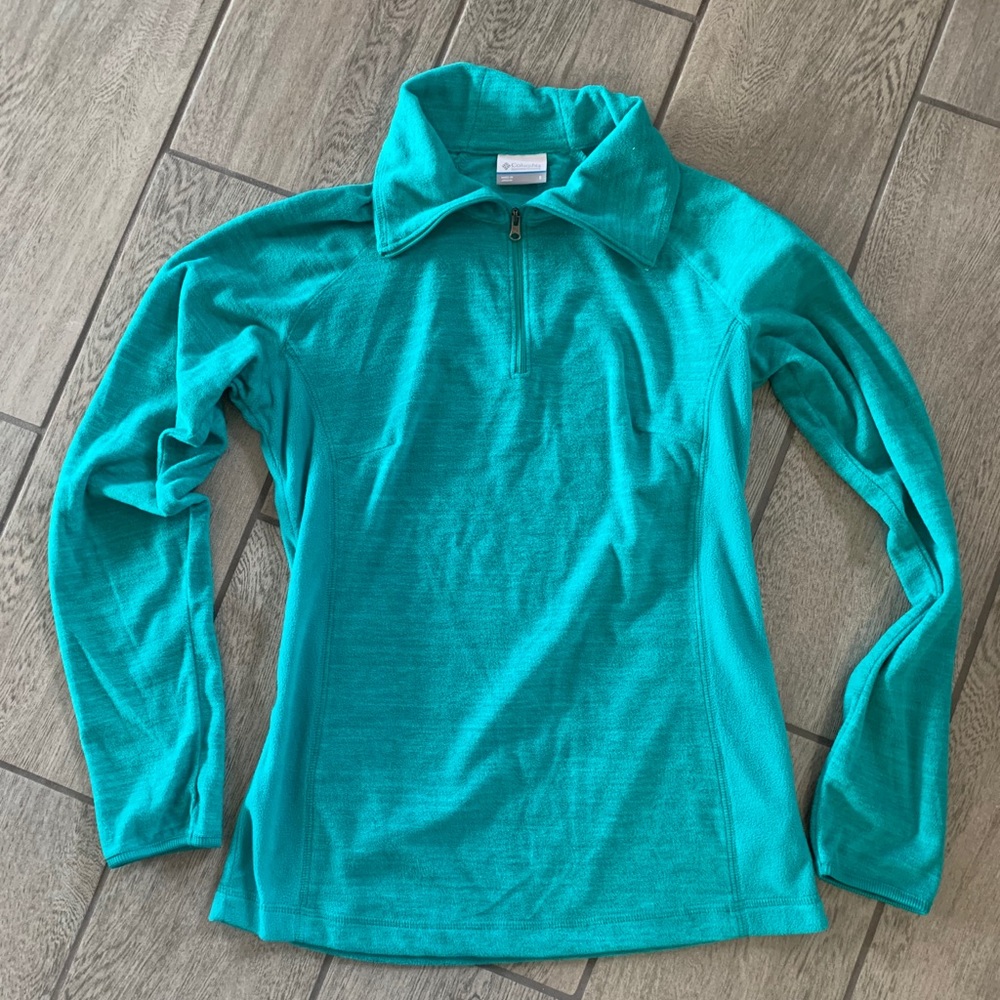 Columbia fleece quarter zip